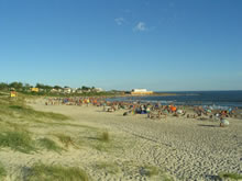 playa de cuchilla alta en verano