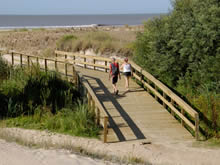 bajada a la playa de villa argentina